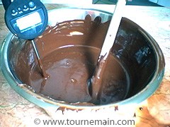 Fonte du chocolat ou tempérage - étape 8