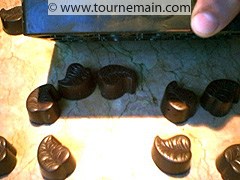 Chocolats moulés - étape 11