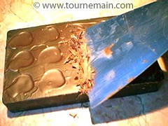 Chocolats moulés - étape 9