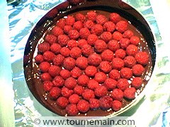 Bavarois aux framboises - étape 3