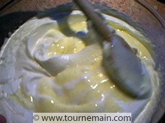 Crème bavaroise - étape 2