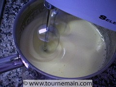 Crème pâtissière - étape 3