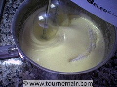 Crème pâtissière - étape 4