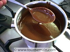 Ganache (rhum, vanille, café...) - étape 4