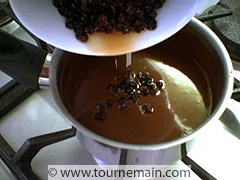 Ganache (rhum, vanille, café...) - étape 6