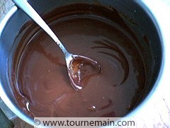 Ganache montée - étape 1