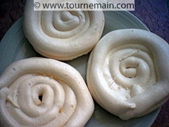 Meringues aux fruits rouges - étape 1
