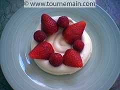 Meringues aux fruits rouges - étape 2