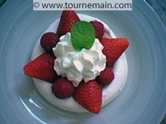 Meringues aux fruits rouges - étape 3