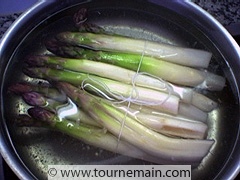 Asperges rôties au thym - étape 3