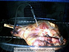 Gigot d'agneau - étape 2